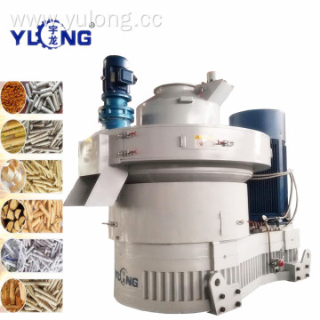 Air cooling system wood pellet machine